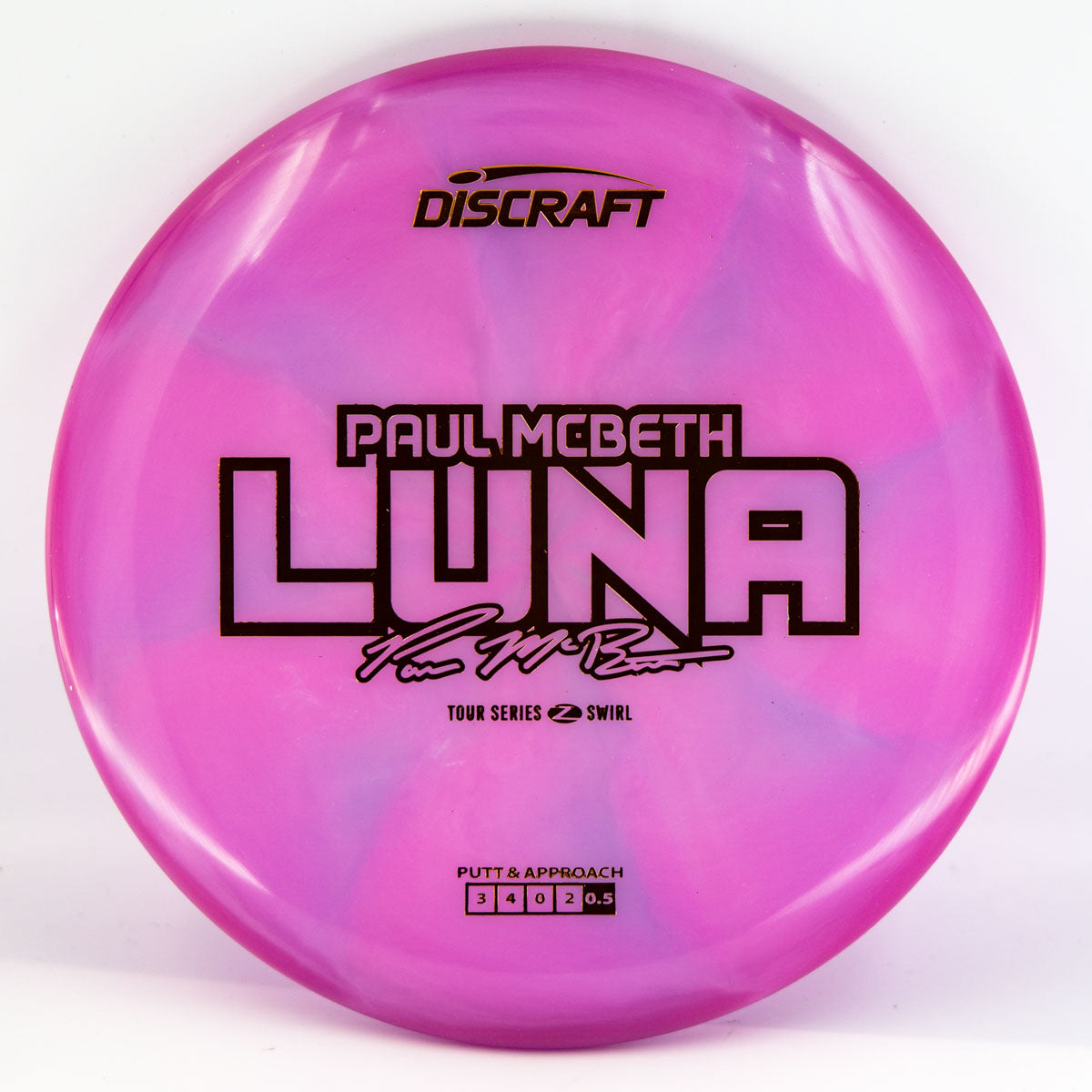 Discraft Luna (Paul McBeth 2025 Tour Series Z Swirl)