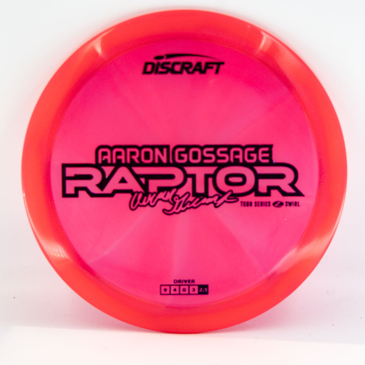 Discraft Raptor (Aaron Gossage 2025 Tour Series Z Swirl)
