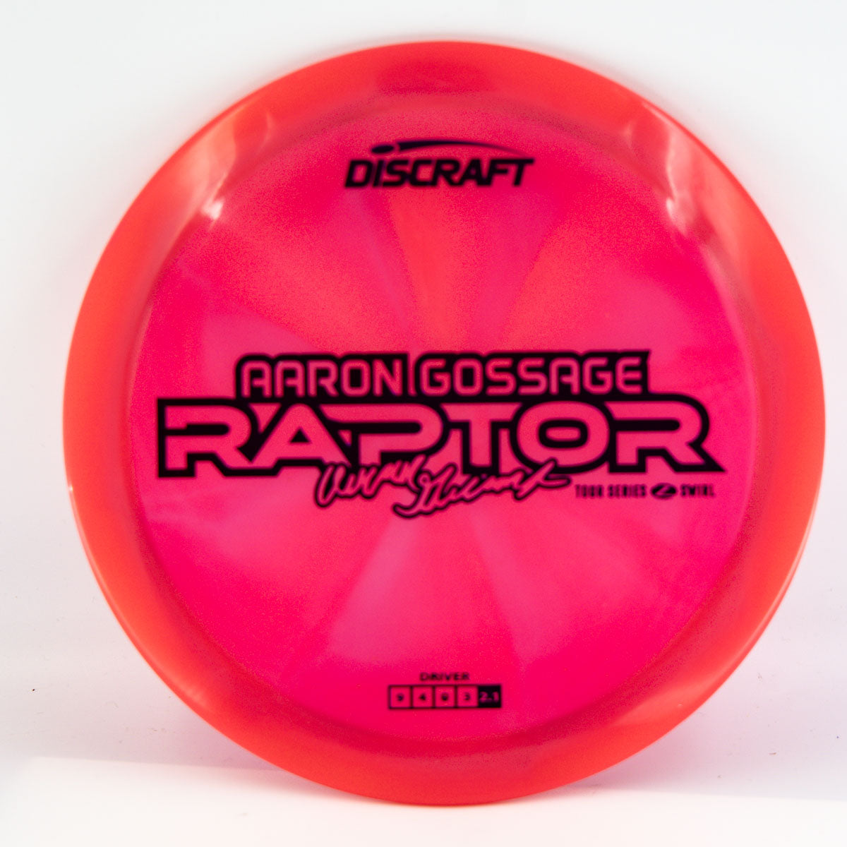 Discraft Raptor (Aaron Gossage 2025 Tour Series Z Swirl)