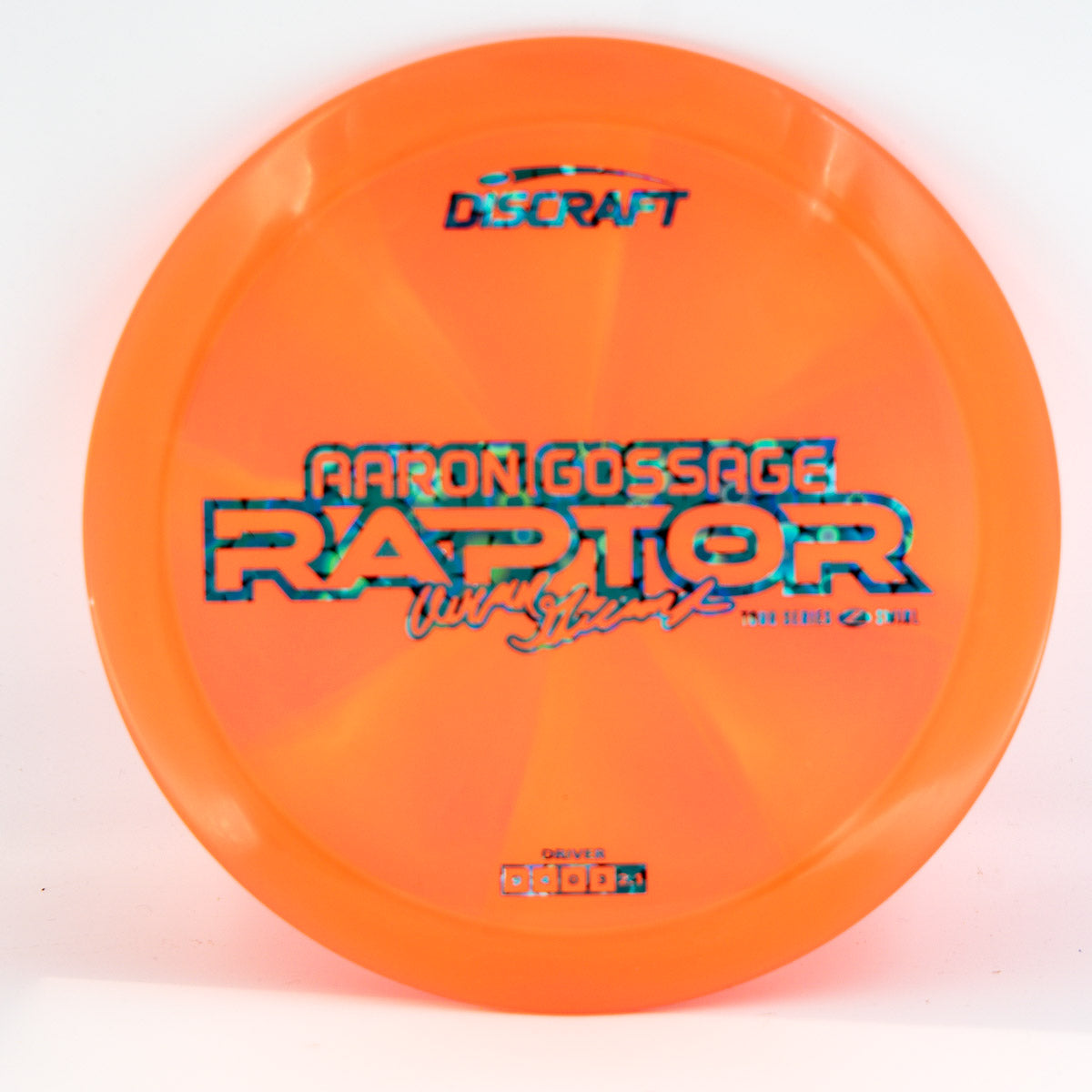 Discraft Raptor (Aaron Gossage 2025 Tour Series Z Swirl)