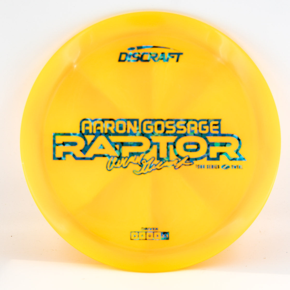 Discraft Raptor (Aaron Gossage 2025 Tour Series Z Swirl)