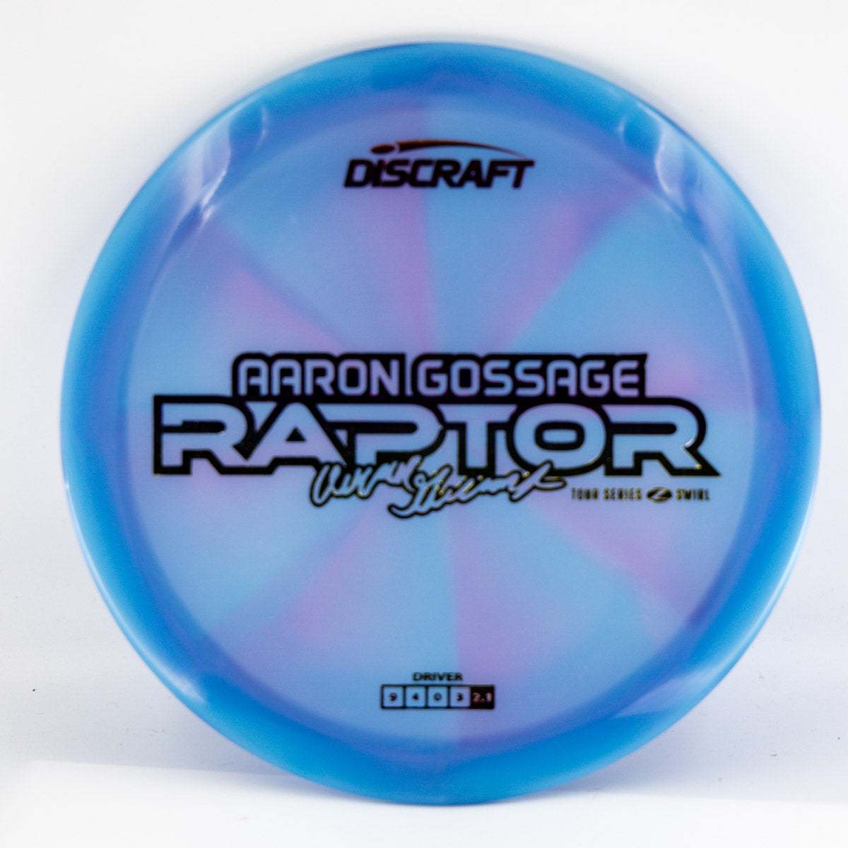 Discraft Raptor (Aaron Gossage 2025 Tour Series Z Swirl)