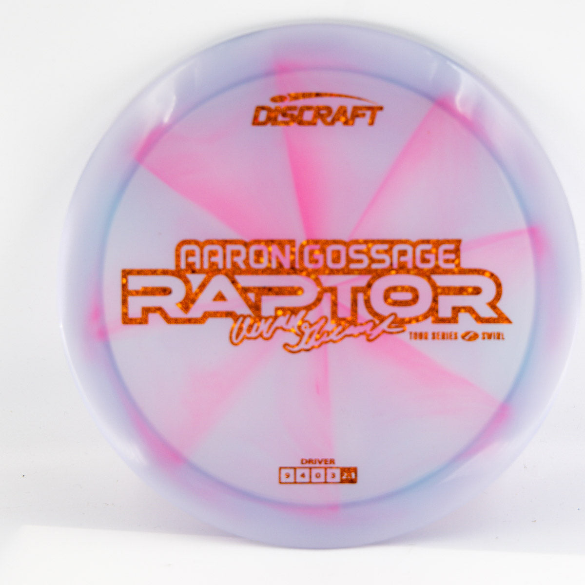 Discraft Raptor (Aaron Gossage 2025 Tour Series Z Swirl)
