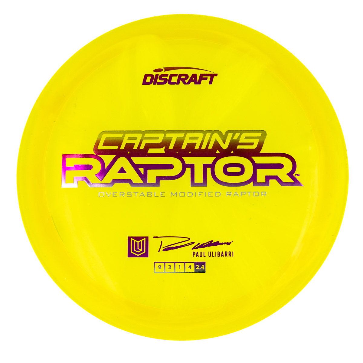 Discraft Captains Raptor 2025