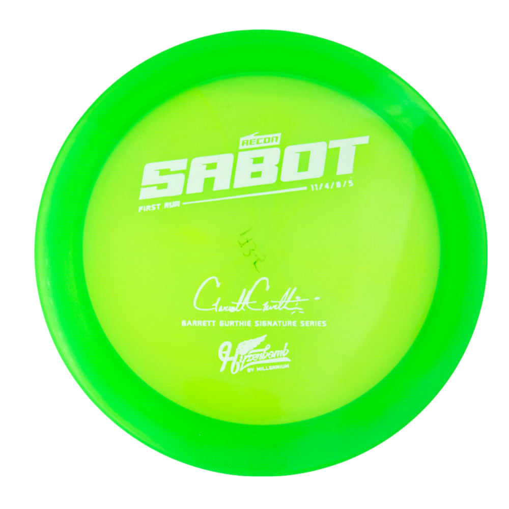 Millennium Hyzerbomb Sabot (Garrett Gurthie Signature Series)