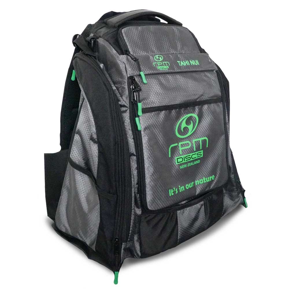 RPM Tahi Nui Premium Disc Golf Bag - Green