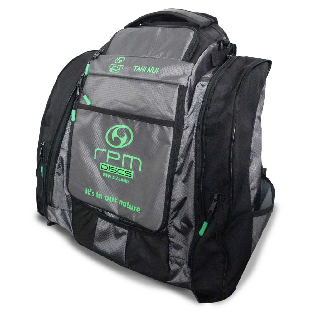 RPM Tahi Nui Premium Disc Golf Bag - Green