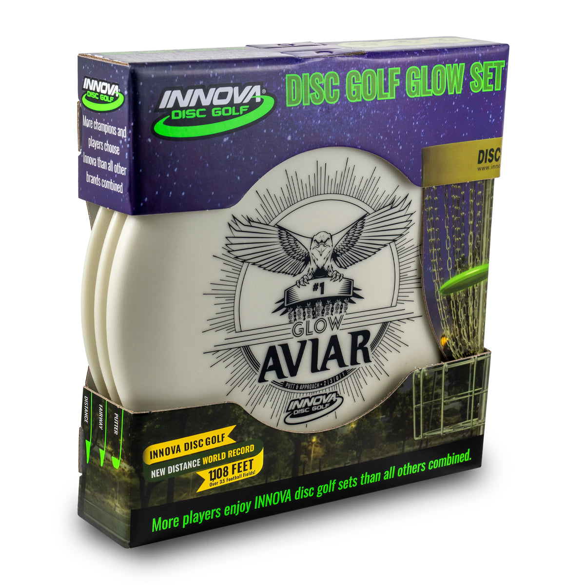 Innova Disc Golf Starter Pack (DX Glow)