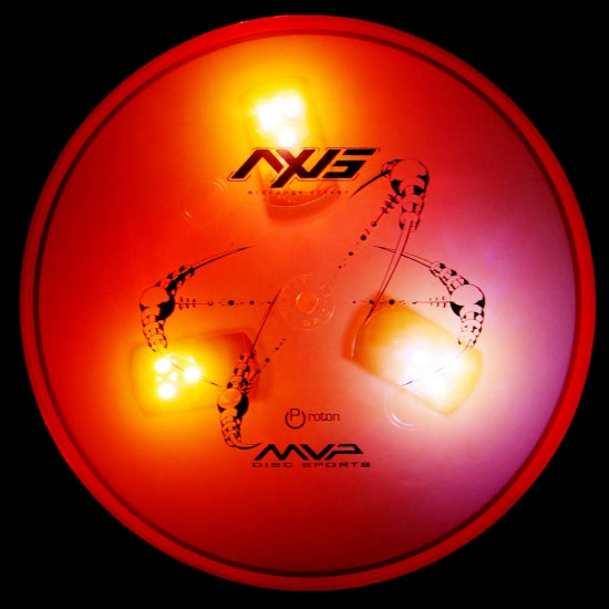 MVP Tri-Lit LED Disc Lights - Red