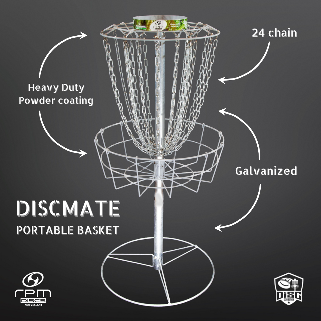 RPM Discmate Premium Portable Basket