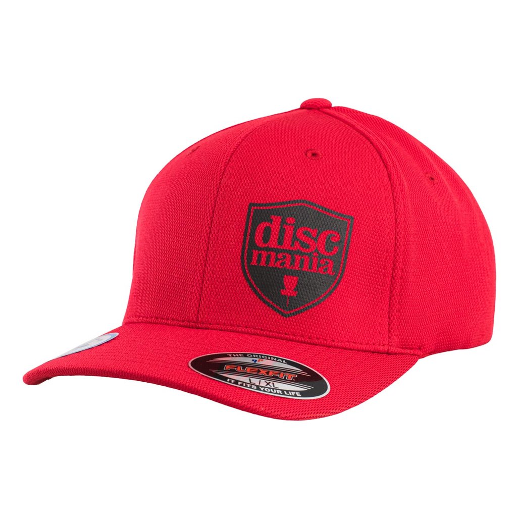 Discmania Shield Cool & Dry Flextfit Hat - Red