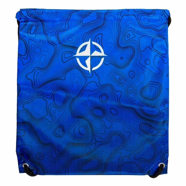Innova Drawstring Bag - Blue Swirl
