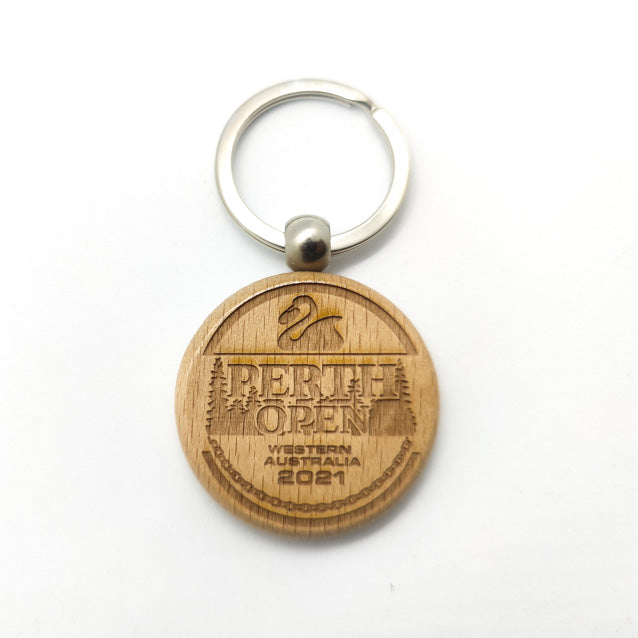 Perth Open 2021 Bag Tag Keyring