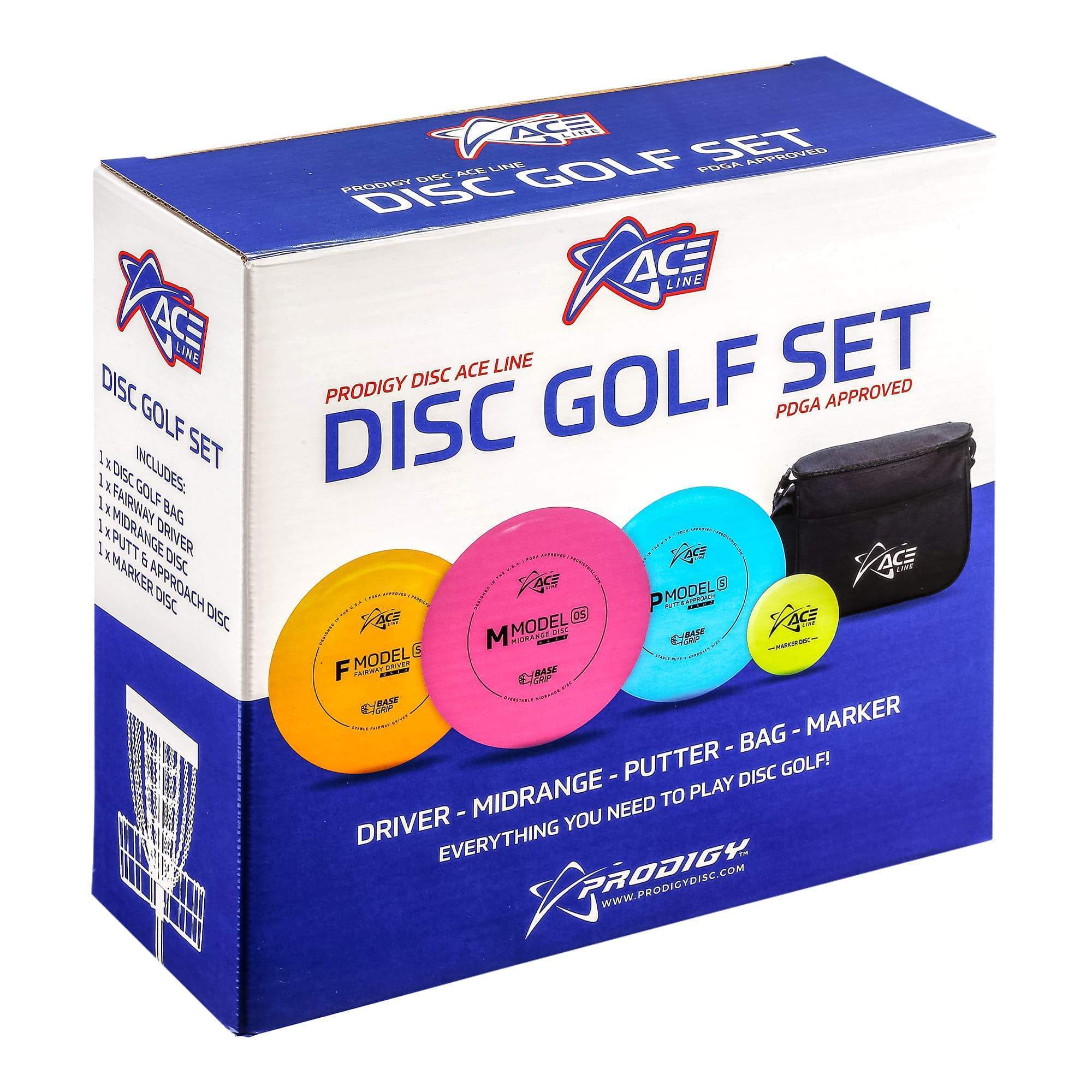 Prodigy Ace Line Disc Golf Starter Set