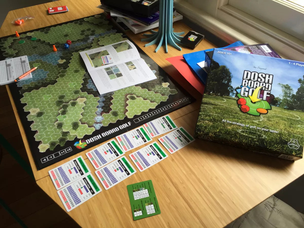 Dosh Board Golf Board Game Kapalko Games