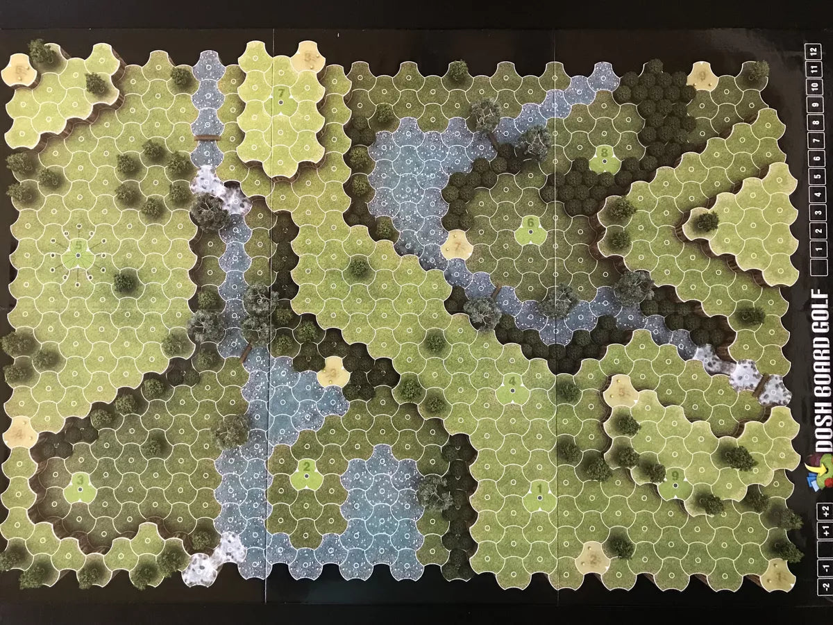 Dosh Board Golf Board Game Kapalko Games