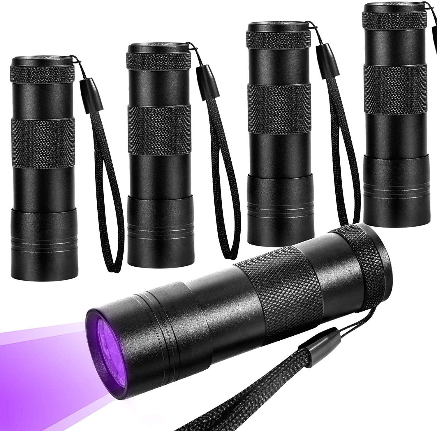 Disc Connection Performance UV Torch Flashlight 12 LED