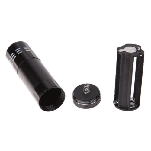 Disc Connection Small Performance UV Torch Flashlight 9 LED