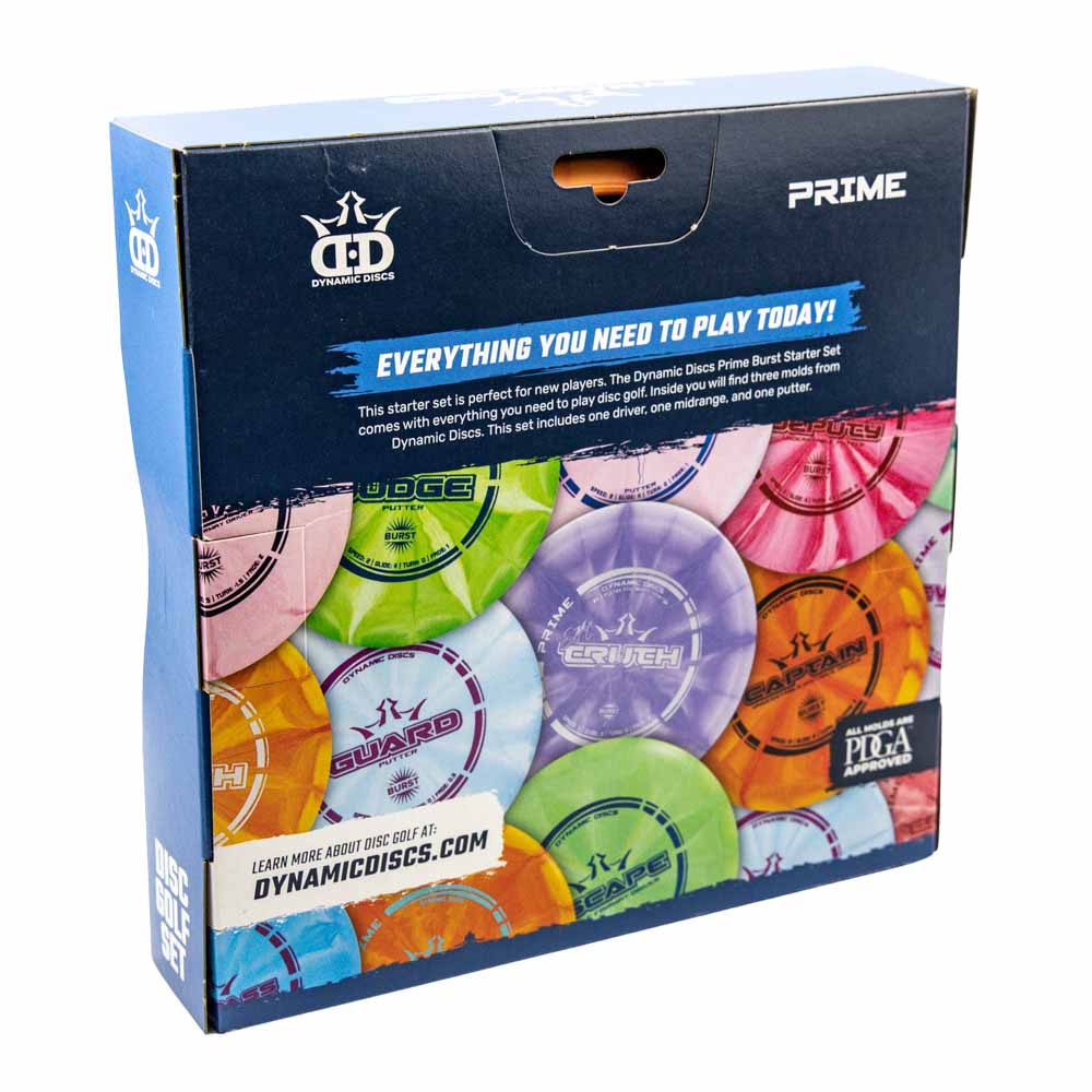 Dynamic Discs Prime Burst Disc Golf Starter Pack Set