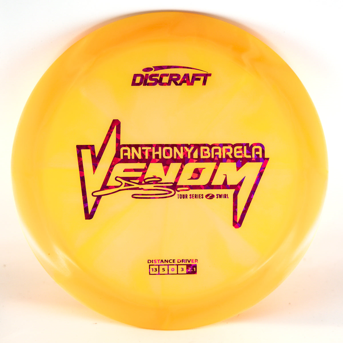 Discraft Venom (Anthony Barela 2025 Tour Series Z Swirl)