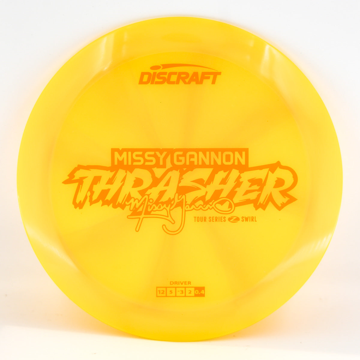 Discraft Thrasher (Missy Gannon 2025 Tour Series Z Swirl)