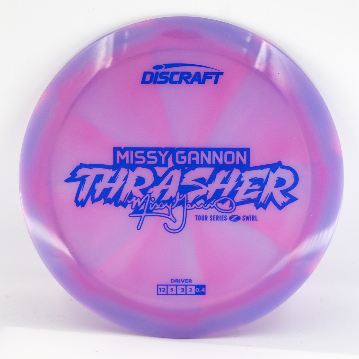 Discraft Thrasher (Missy Gannon 2025 Tour Series Z Swirl)
