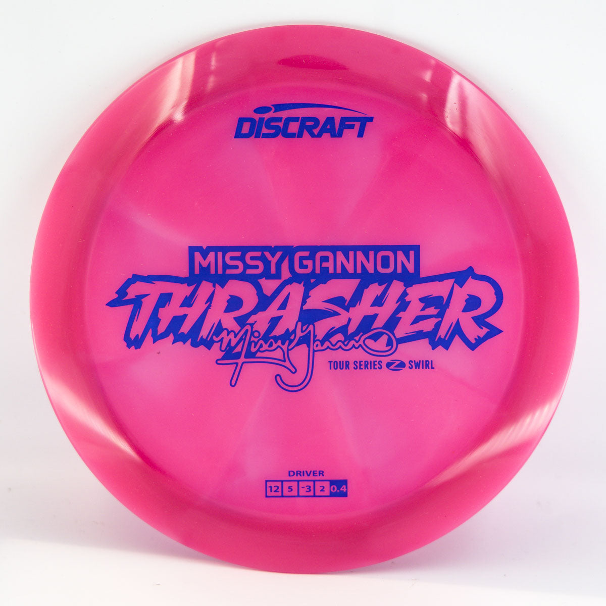 Discraft Thrasher (Missy Gannon 2025 Tour Series Z Swirl)