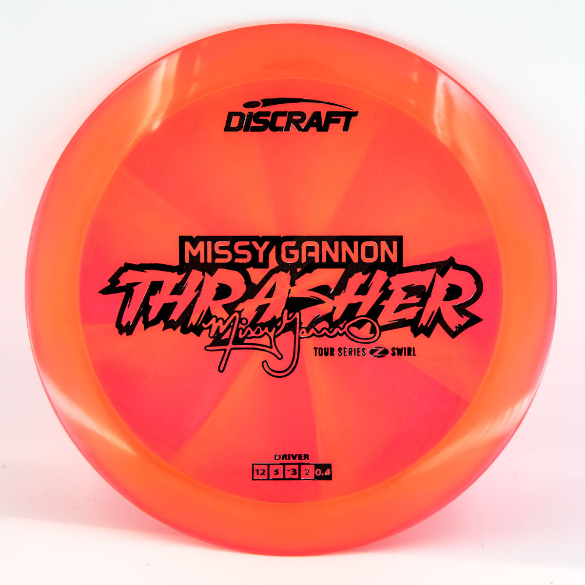 Discraft Thrasher (Missy Gannon 2025 Tour Series Z Swirl)