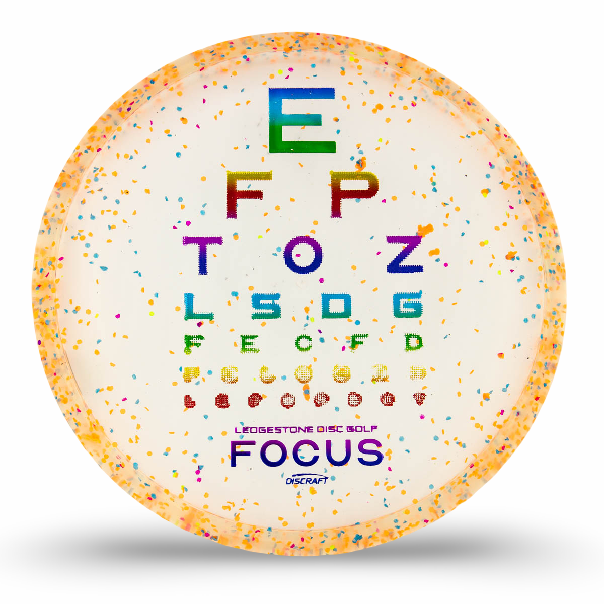 Discraft Focus (Ledgestone CryZtal Flx Confetti Edition)
