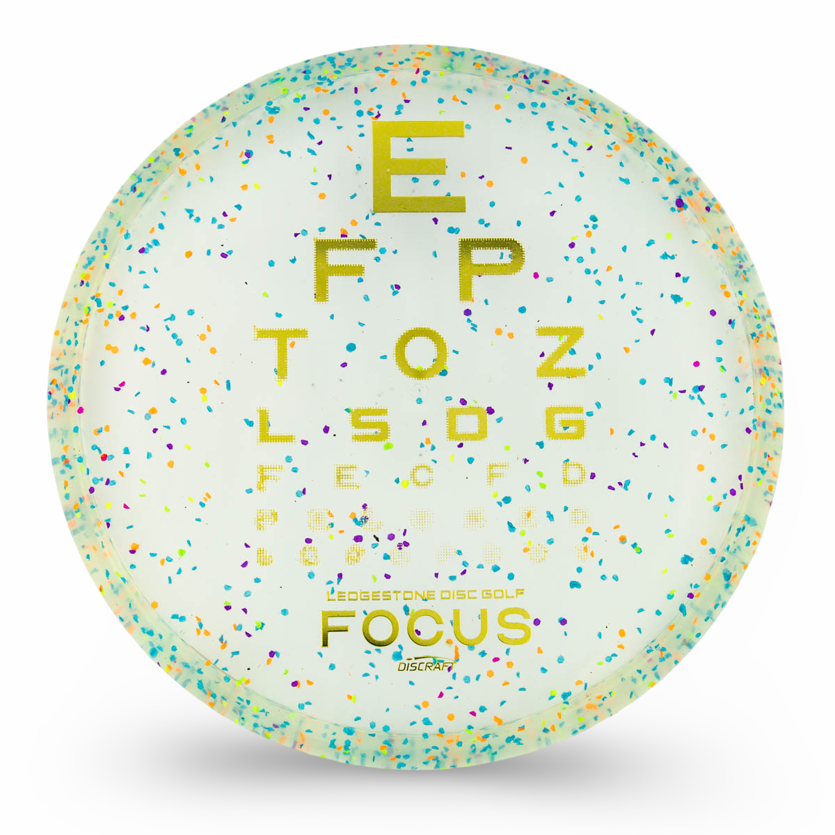 Discraft Focus (Ledgestone CryZtal Flx Confetti Edition)
