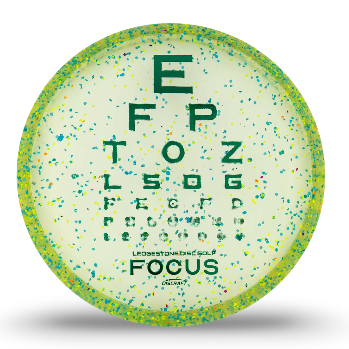 Discraft Focus (Ledgestone CryZtal Flx Confetti Edition)