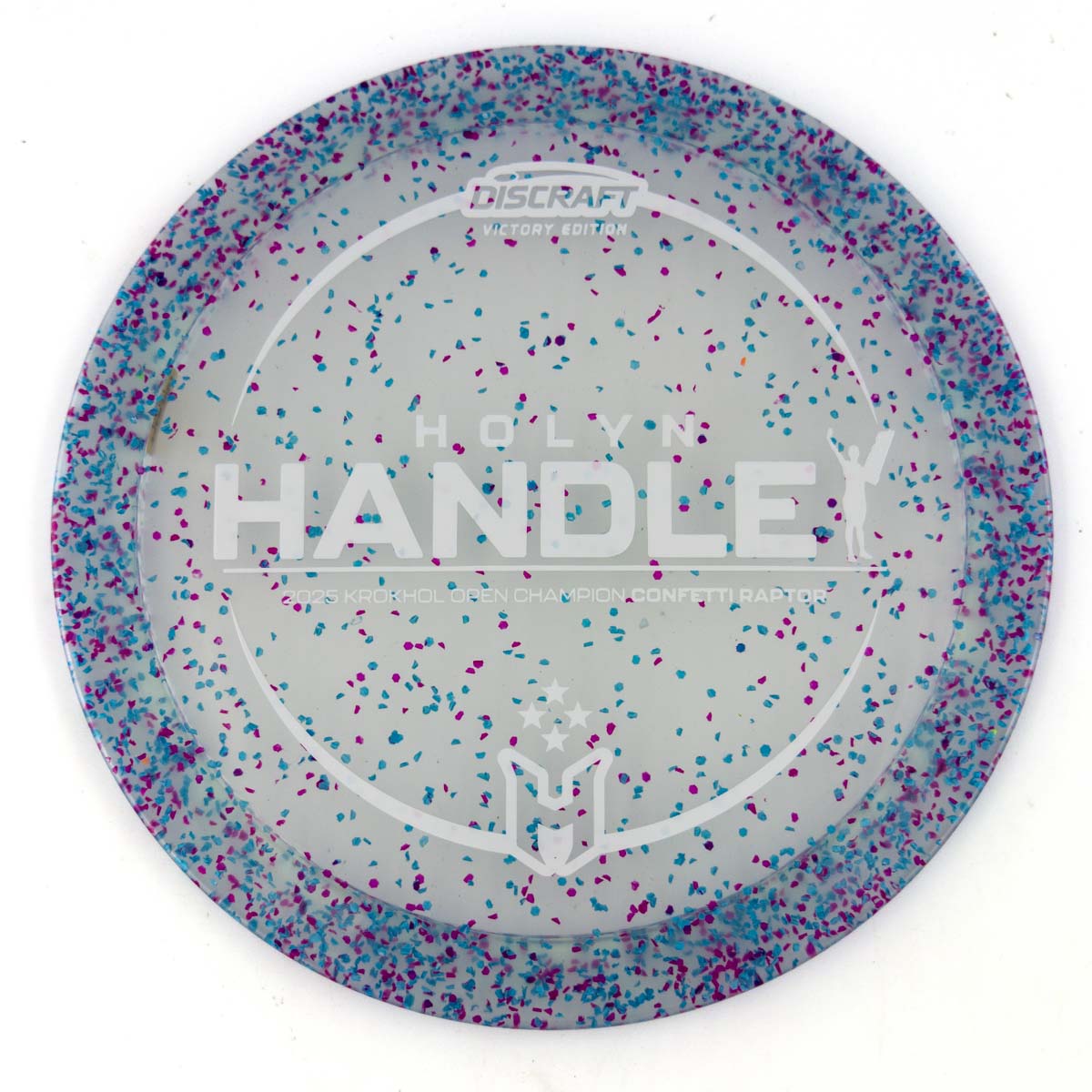 Discraft Raptor (Holyn Handley Krokhol Open Challenge Champion Confetti Series)