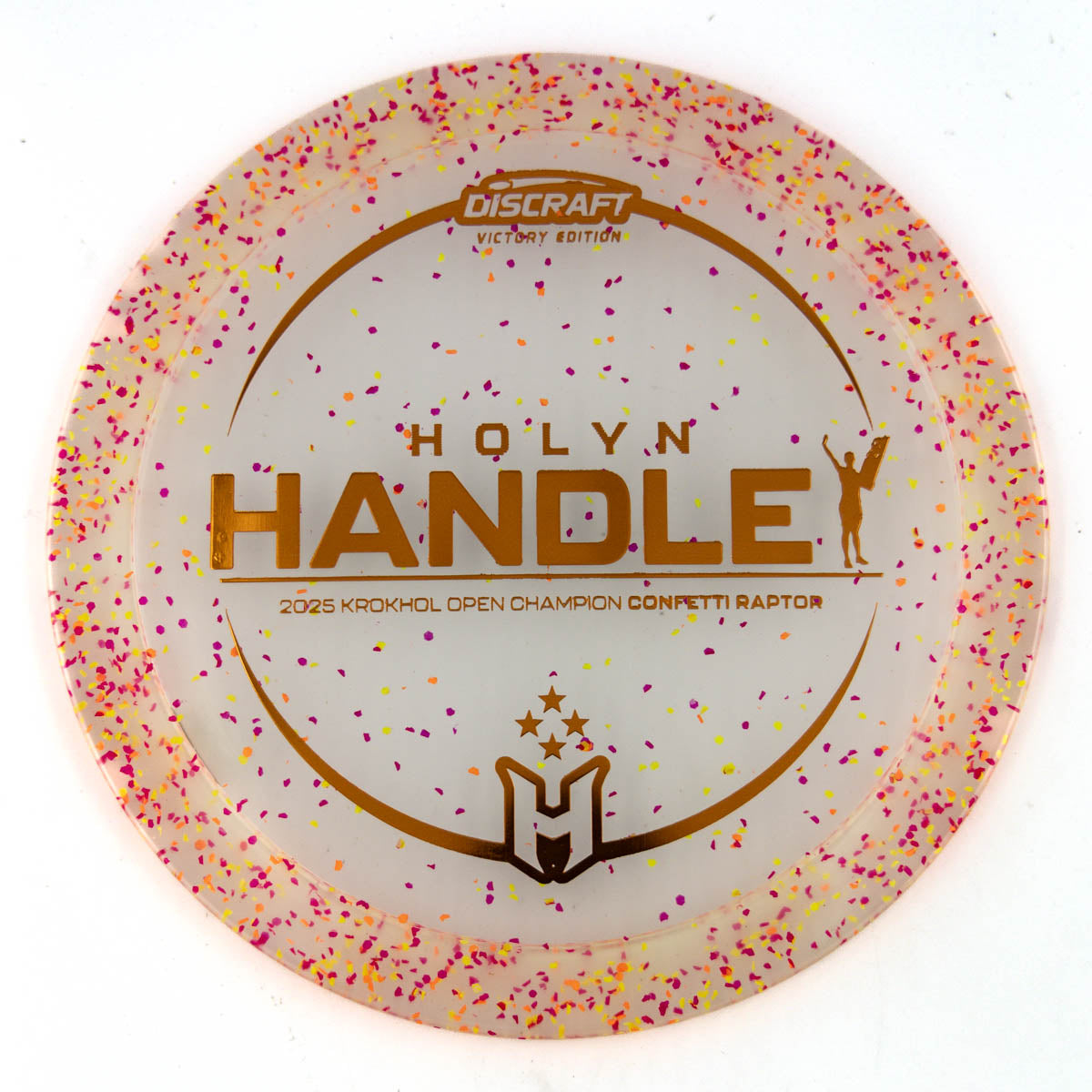 Discraft Raptor (Holyn Handley Krokhol Open Challenge Champion Confetti Series)