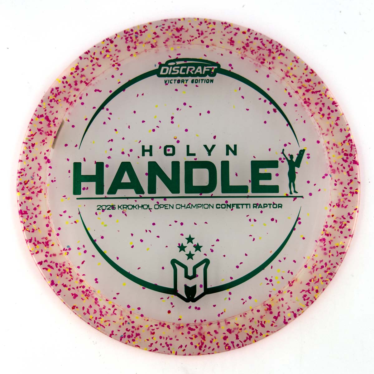 Discraft Raptor (Holyn Handley Krokhol Open Challenge Champion Confetti Series)
