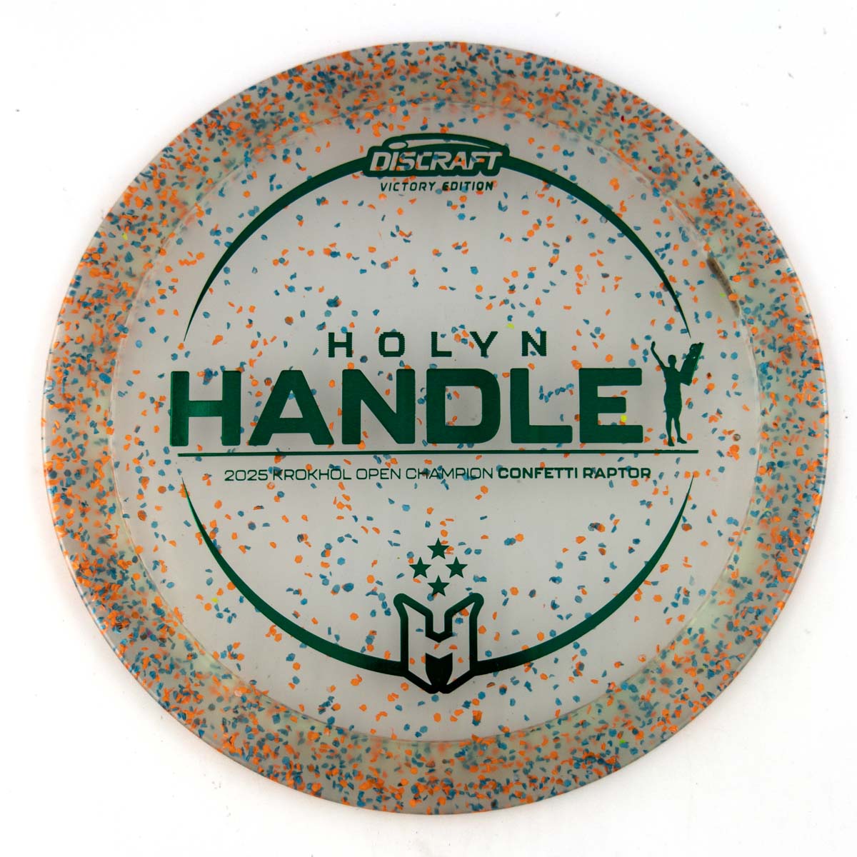 Discraft Raptor (Holyn Handley Krokhol Open Challenge Champion Confetti Series)