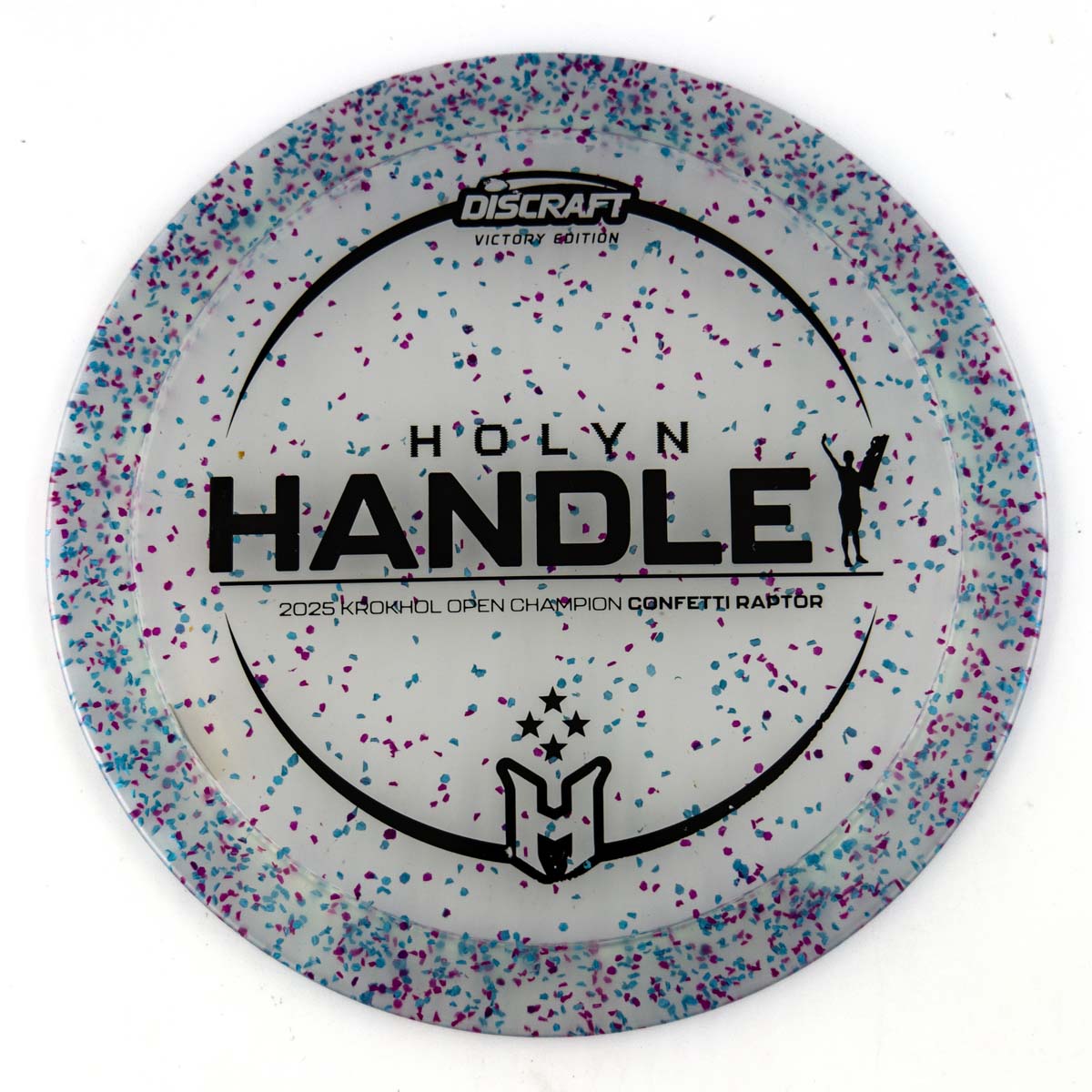 Discraft Raptor (Holyn Handley Krokhol Open Challenge Champion Confetti Series)