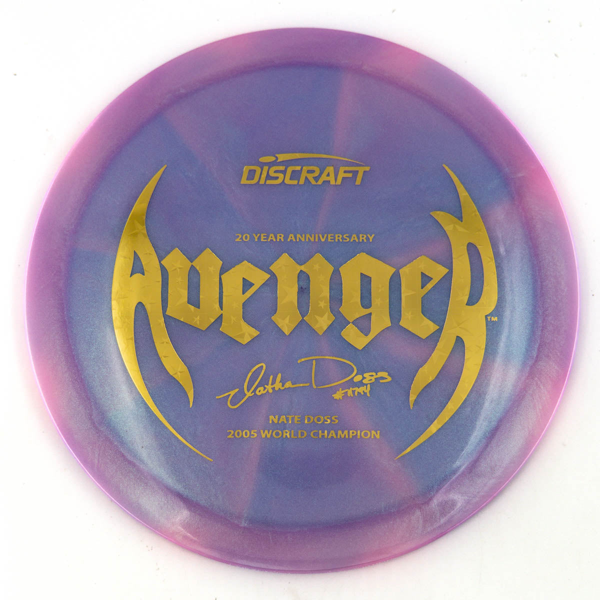 Discraft Avenger (20 Year Anniversary Nate Doss "Batwing" Avenger)