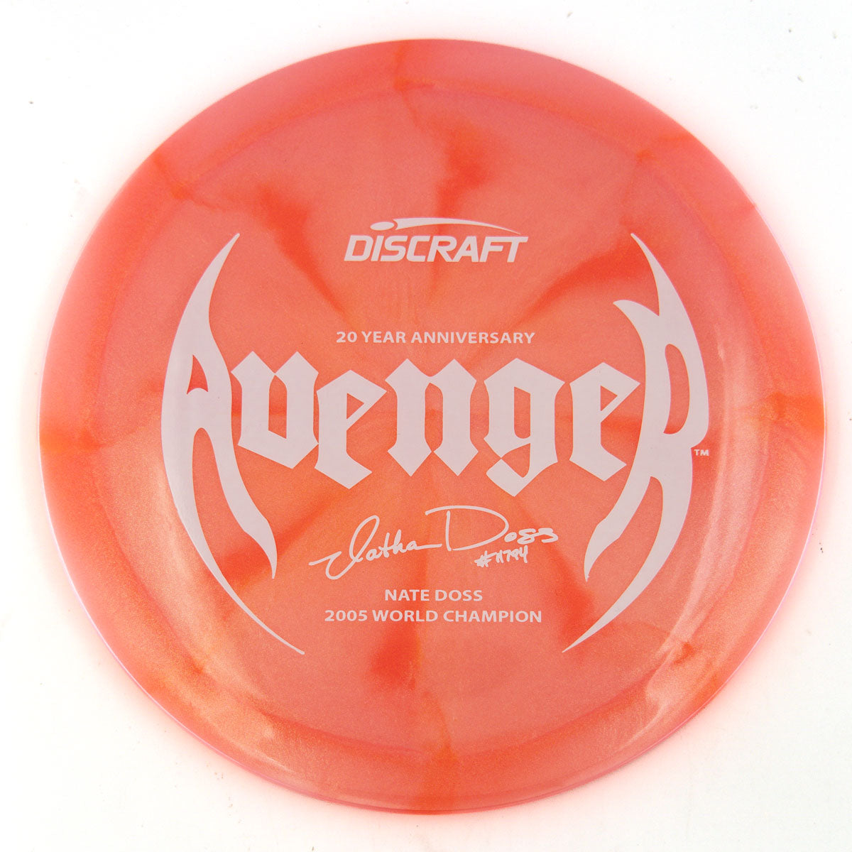 Discraft Avenger (20 Year Anniversary Nate Doss "Batwing" Avenger)