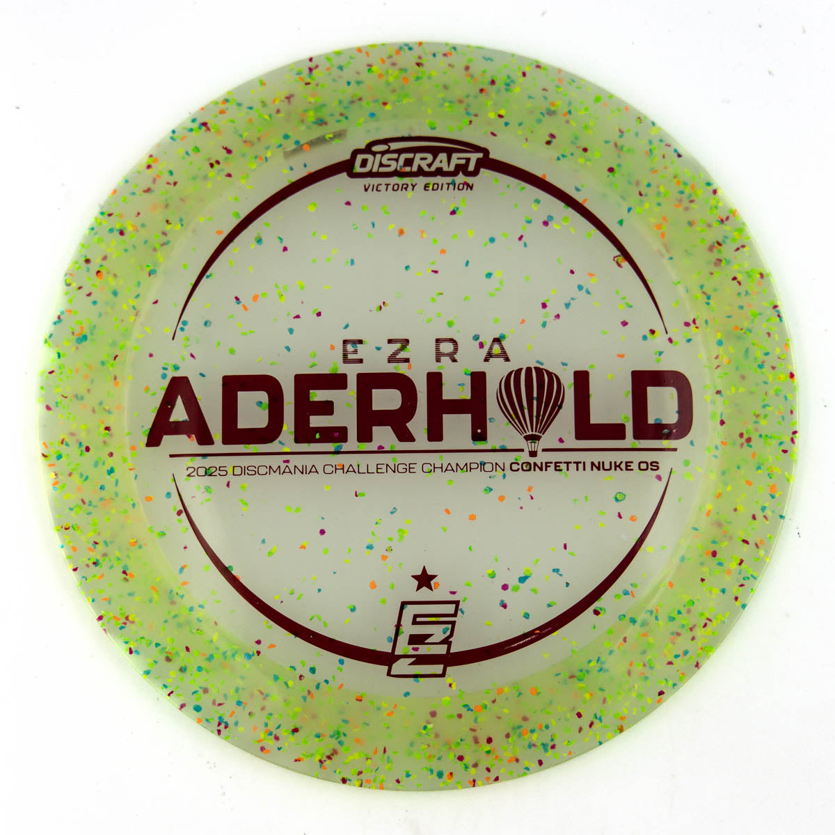 Discraft Nuke OS (Ezra Aderhold Discmania Challenge Champion Confetti Series)