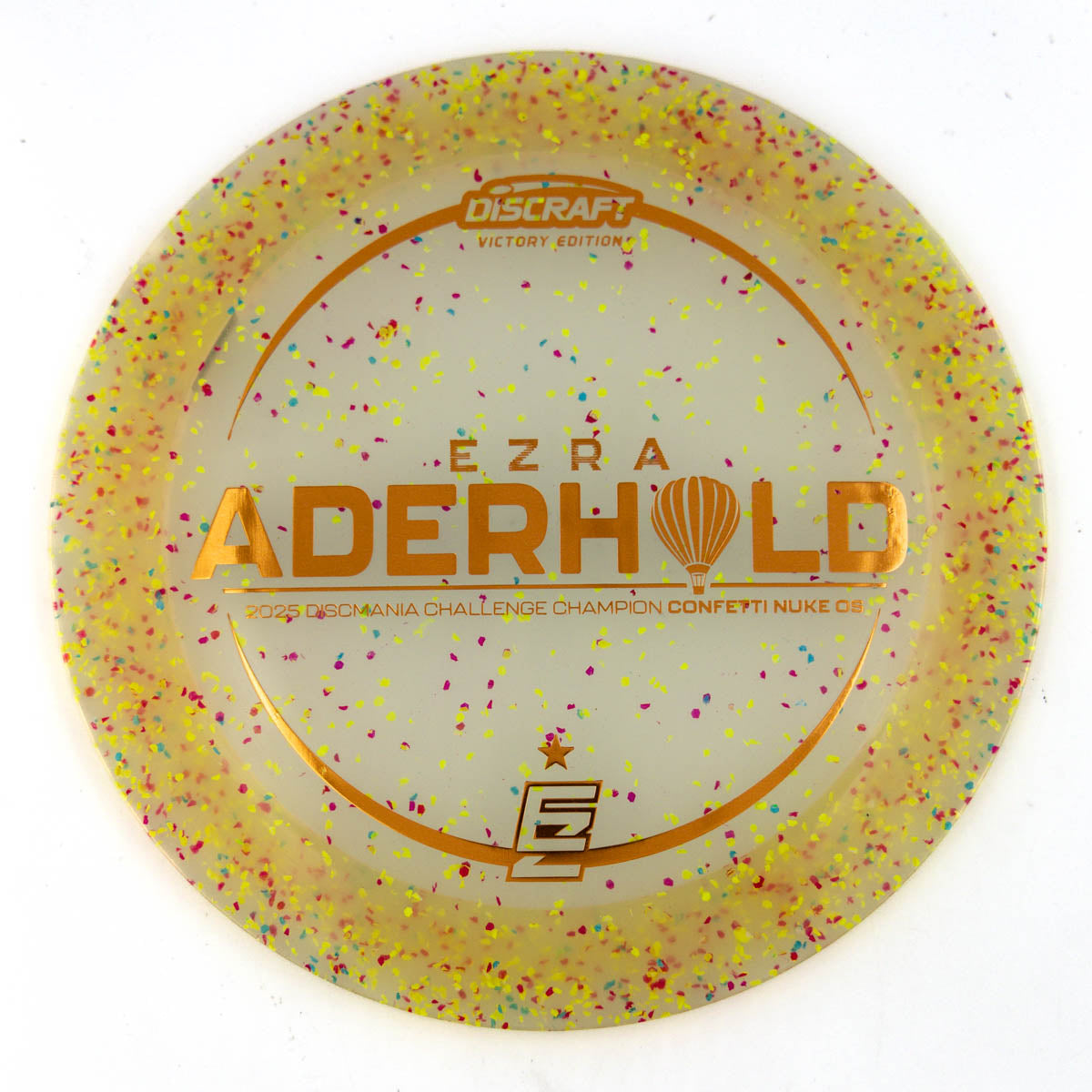 Discraft Nuke OS (Ezra Aderhold Discmania Challenge Champion Confetti Series)