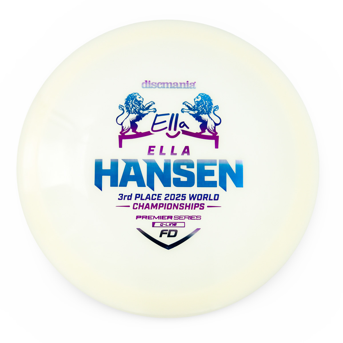 Discmania FD (Ella Hansen 3rd Place 2025 World Champion Q-Line)