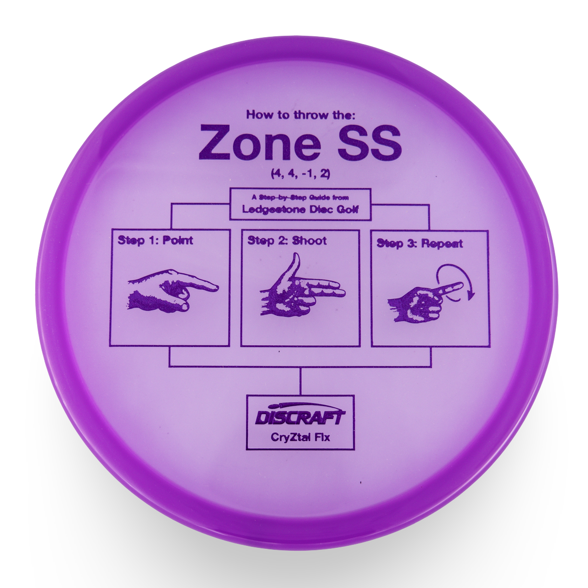 Discraft Zone SS (Ledgestone CryZtal Flx Edition)
