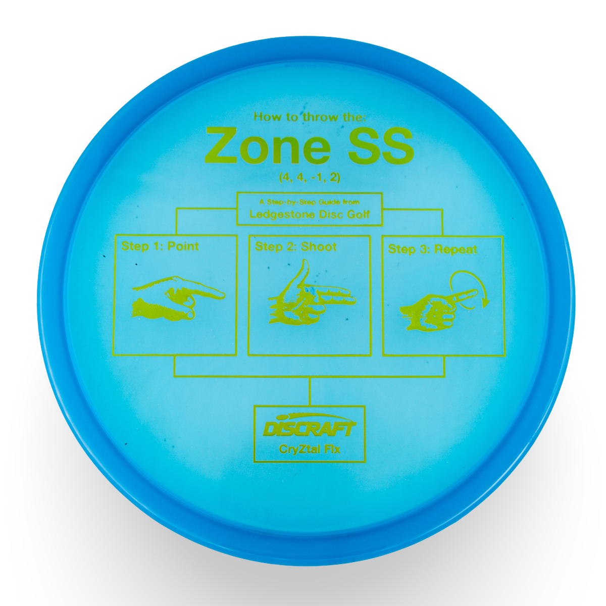 Discraft Zone SS (Ledgestone CryZtal Flx Edition)