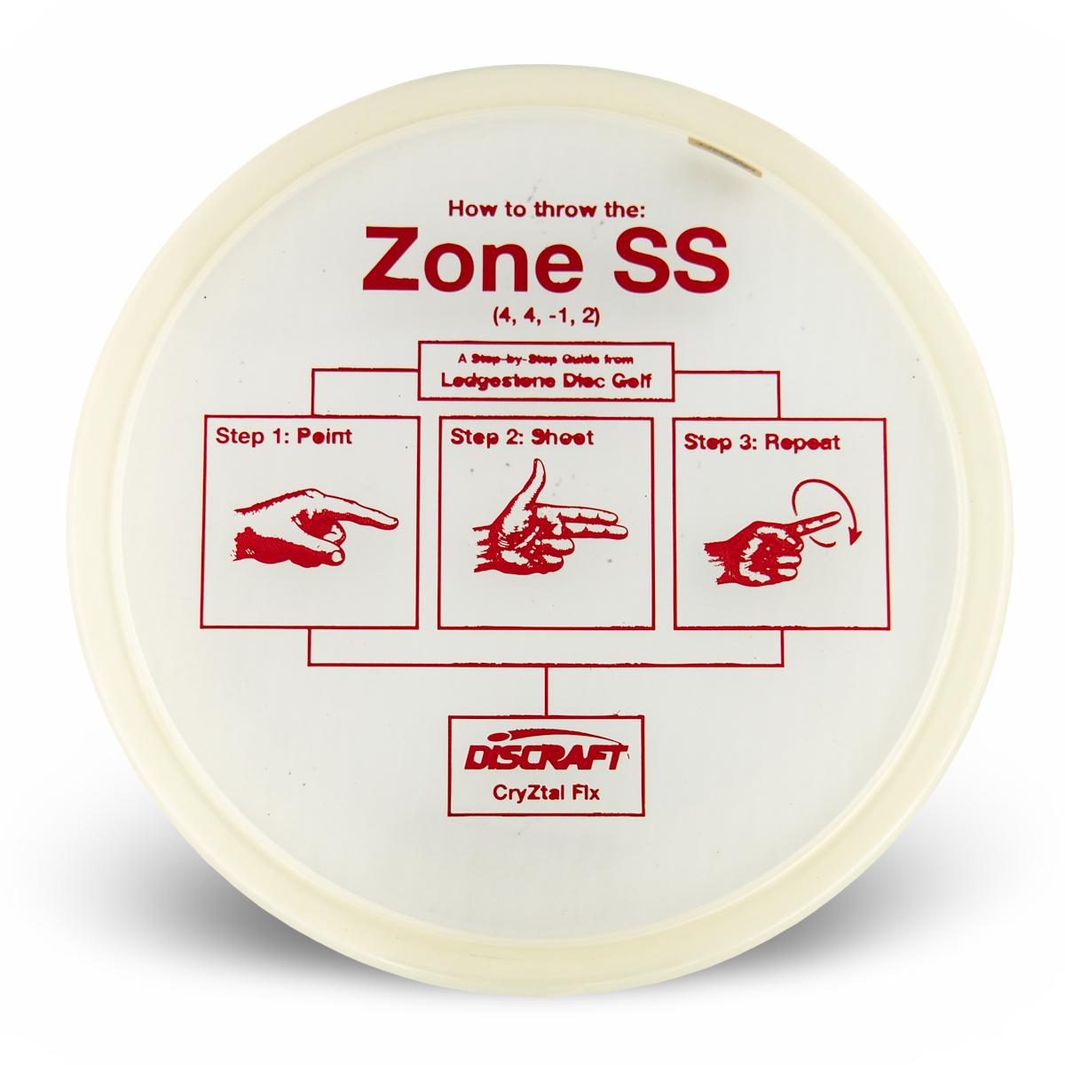 Discraft Zone SS (Ledgestone CryZtal Flx Edition)