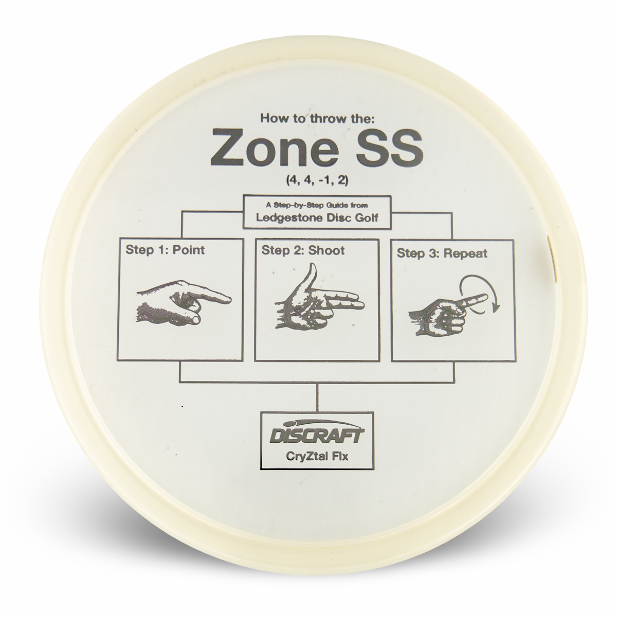 Discraft Zone SS (Ledgestone CryZtal Flx Edition)