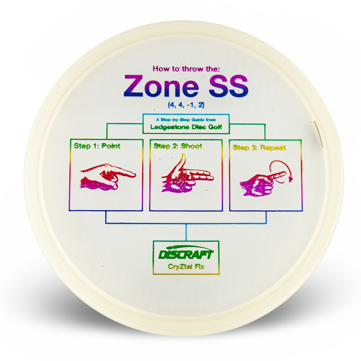 Discraft Zone SS (Ledgestone CryZtal Flx Edition)