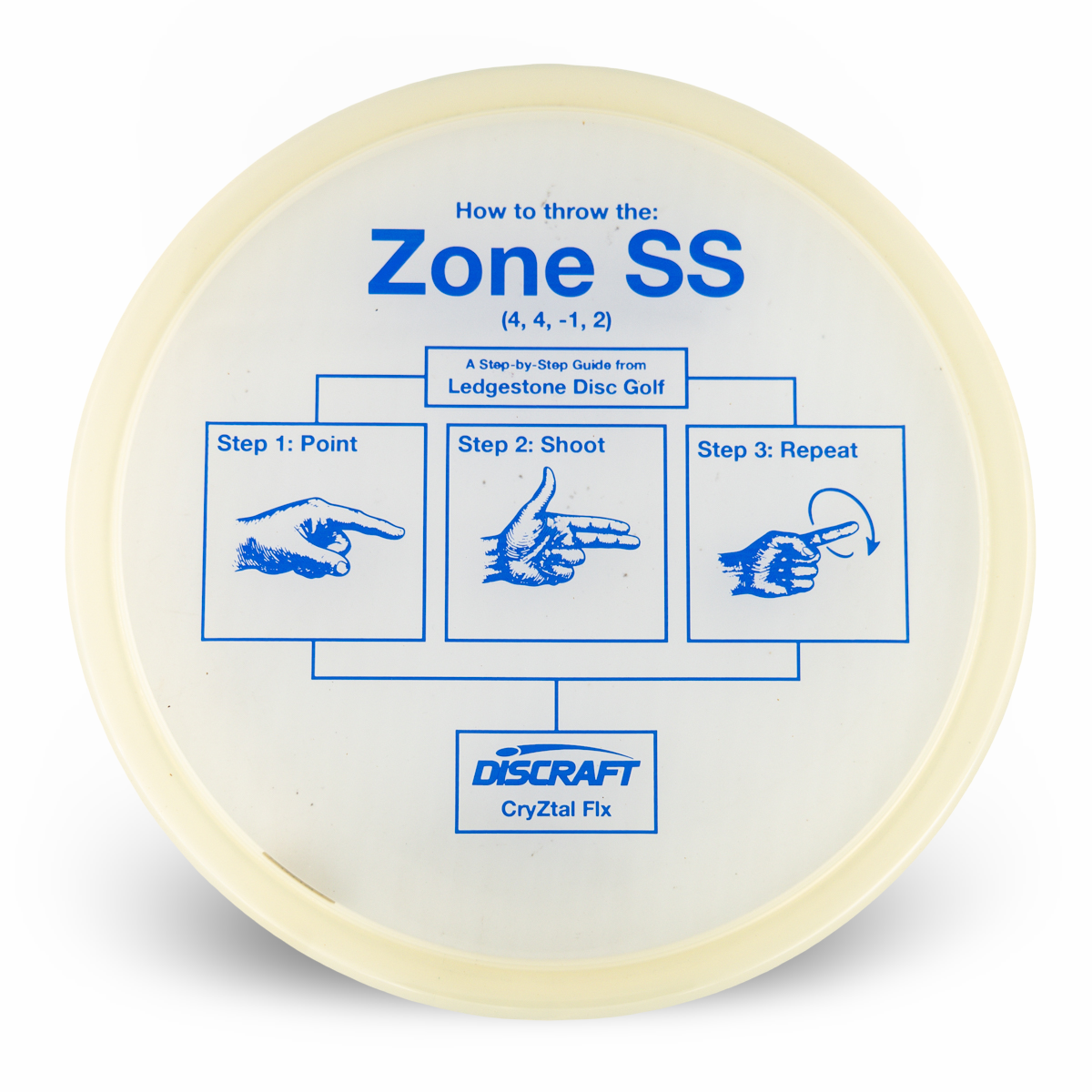 Discraft Zone SS (Ledgestone CryZtal Flx Edition)