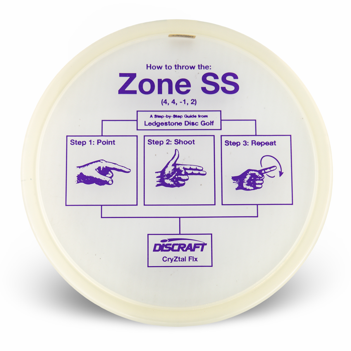 Discraft Zone SS (Ledgestone CryZtal Flx Edition)