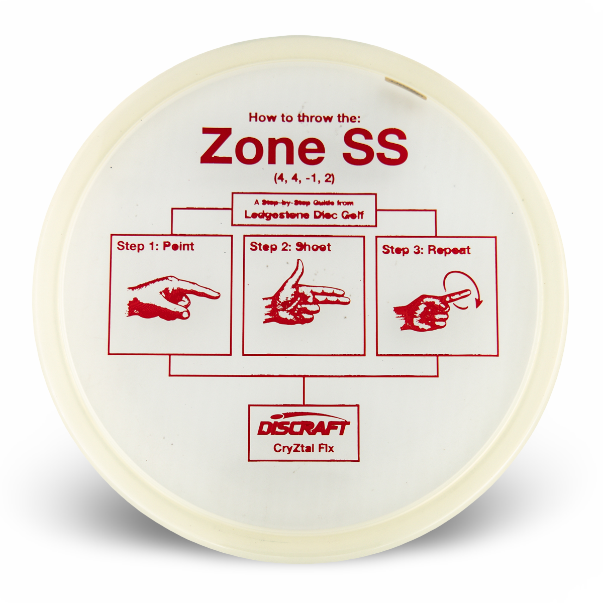 Discraft Zone SS (Ledgestone CryZtal Flx Edition)