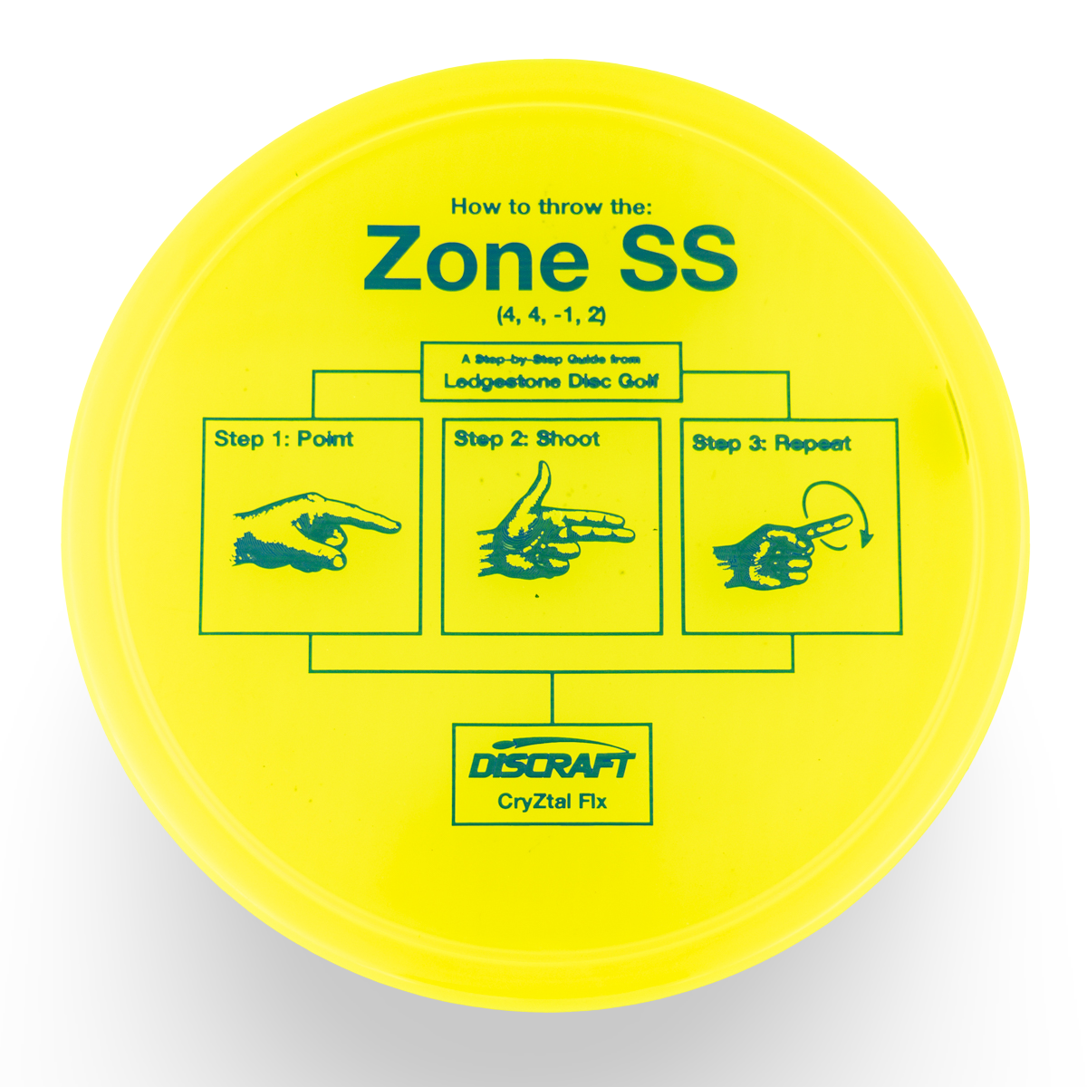 Discraft Zone SS (Ledgestone CryZtal Flx Edition)